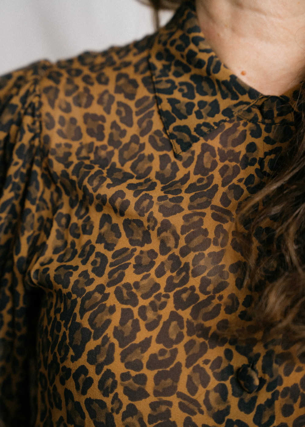The Silk Prairie Shirt - Light Leopard Multi - FRAME Canada - Danali - WF26WSH033