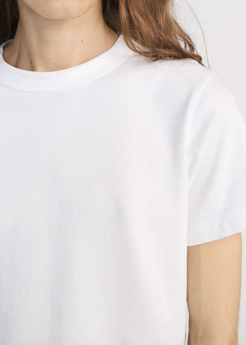 The Boxy Tee - White - FRAME Canada - Danali - WS26JTE008-WHT