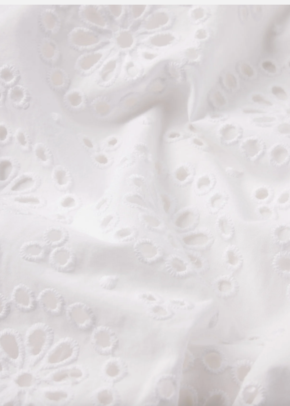 The Solstice Eyelet Blouse - White - FRAME Canada - Danali - WS26WBL036-WHT