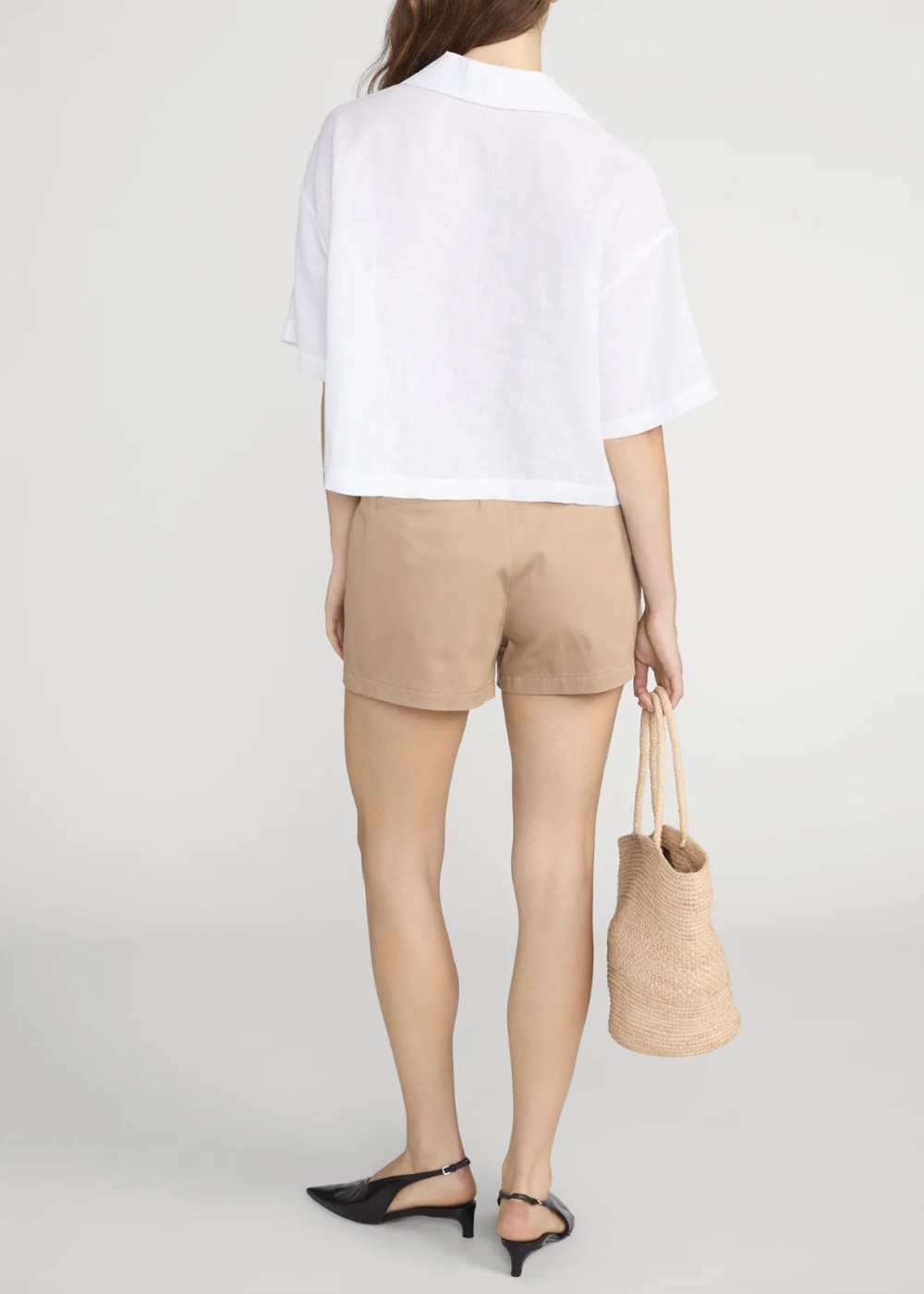 The Linen Pocket Shirt - White - FRAME Canada - Danali - WS26WSH007-WHT