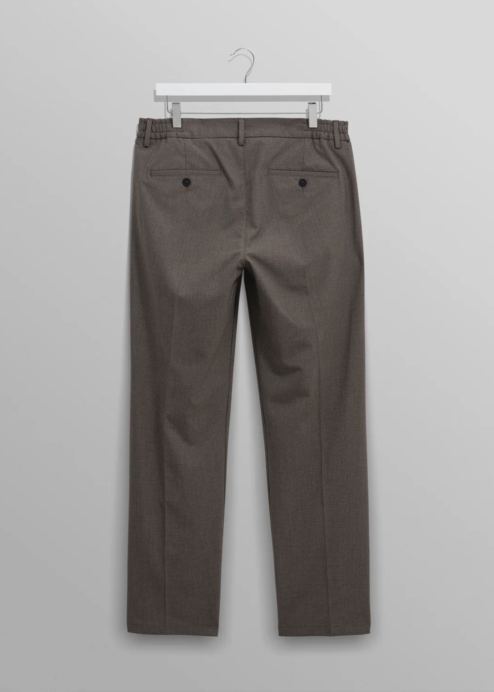 Bayham Trouser Micro Puppytooth - Brown - Wax London Canada - Danali