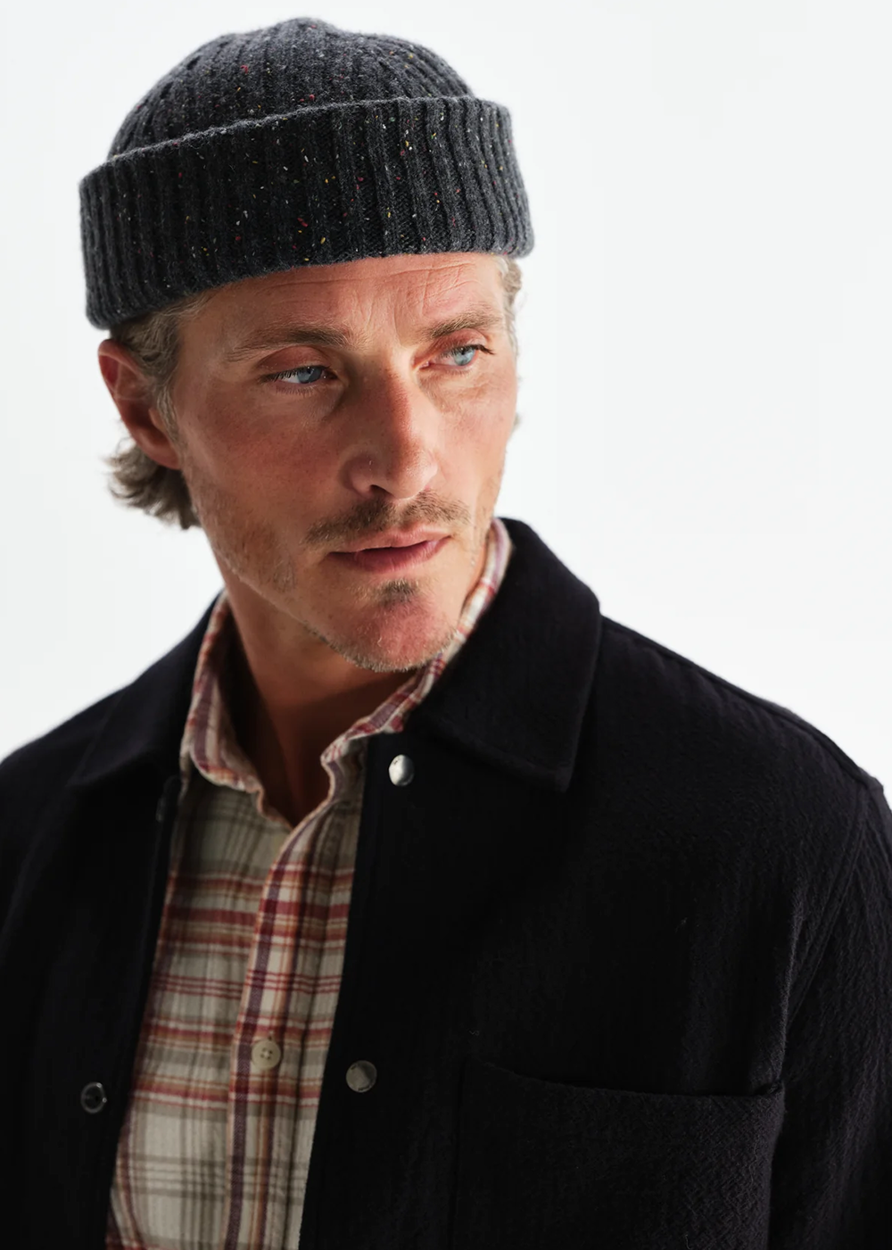 Brook Donegal Beanie - Charcoal - Wax London Canada - Danali