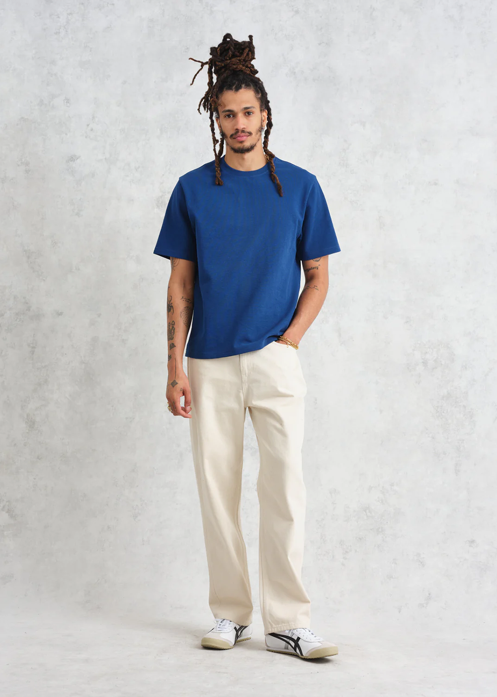 Dean Jolt SS Tee - Bright Blue - Wax London Canada - Danali