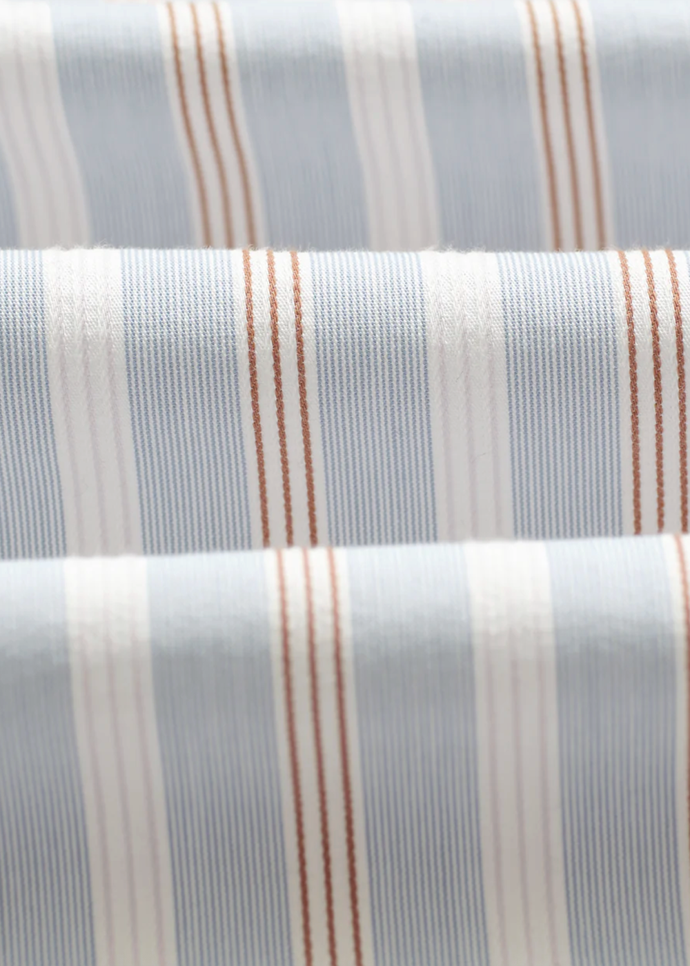 Shelly Shirt Poplin Dobby Stripe - Light Blue - Wax London Canada - Danali