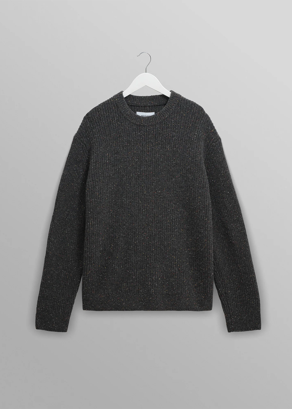 Wilde Donegal Sweater - Charcoal - Wax London Canada - Danali