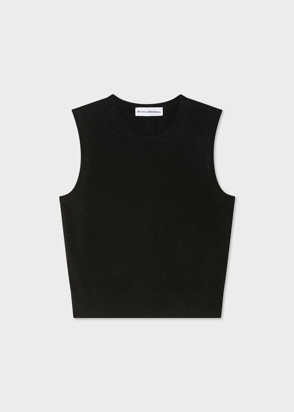 Cashmere Shell Tank - Black - White & Warren Canada - Danali