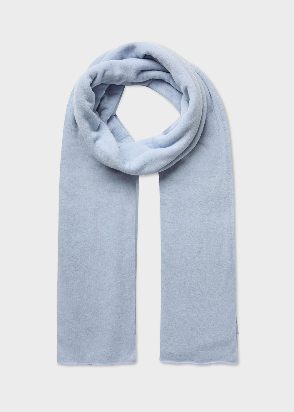 Superfine Cashmere Blend Travel Wrap - Horizon Blue - White & Warren Canada - Danali