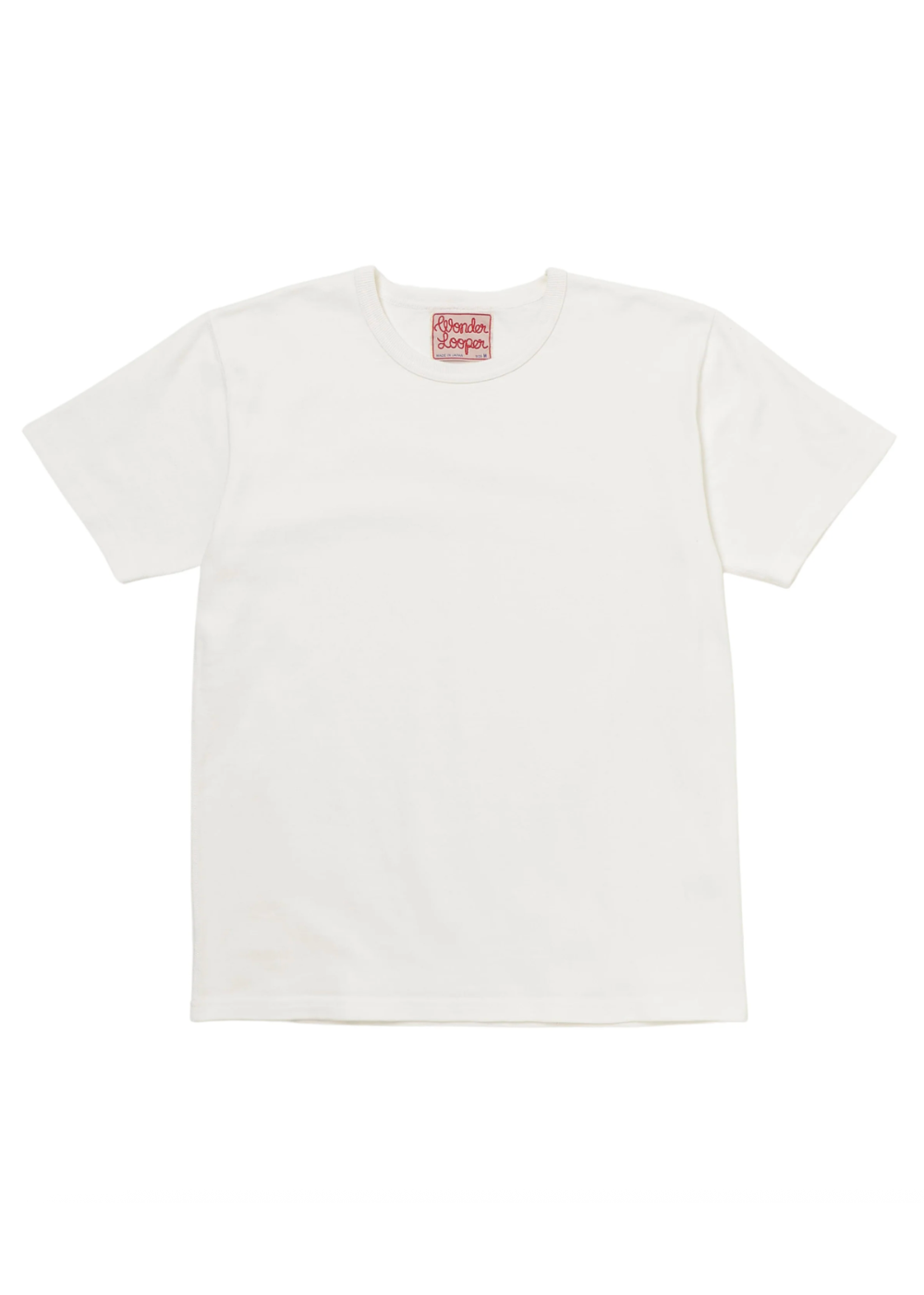 Double Heavyweight T-Shirt - White - Wonder Looper Canada - Danali
