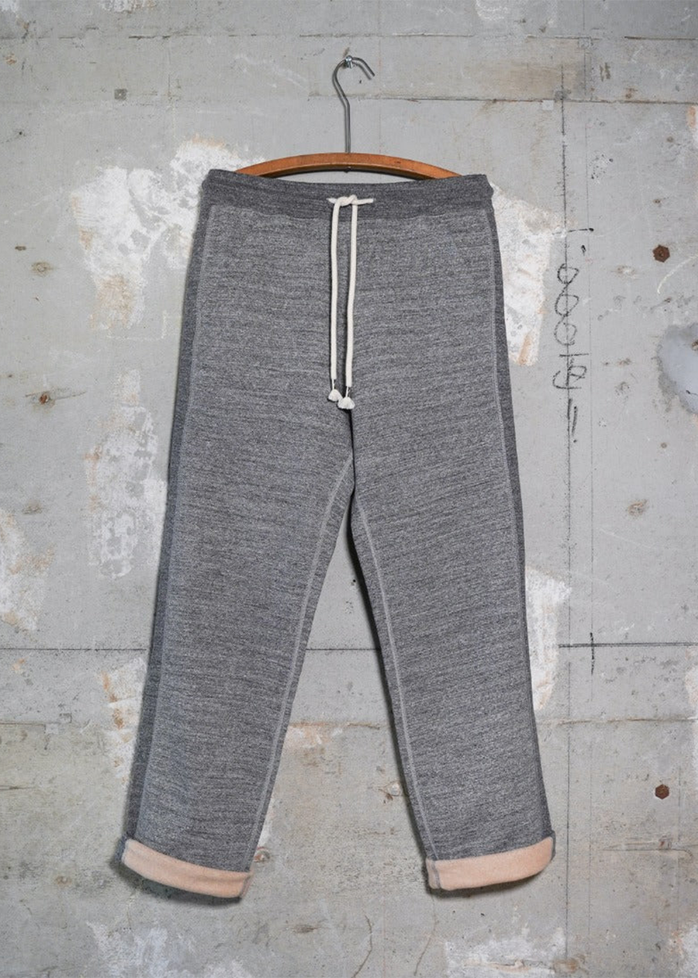 Fleeced Foxfibre® Sweatpants - Charcoal - Wonder Looper Canada - Danali