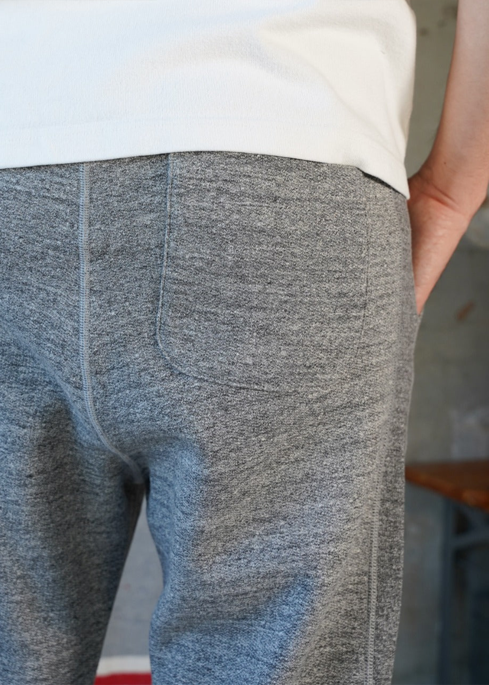 Fleeced Foxfibre® Sweatpants - Charcoal - Wonder Looper Canada - Danali