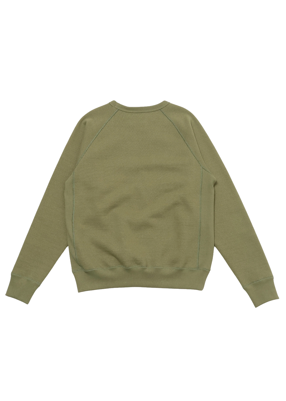 Pullover Crewneck - Double Heavyweight French Terry - Sage - Wonder Looper Canada - Danali