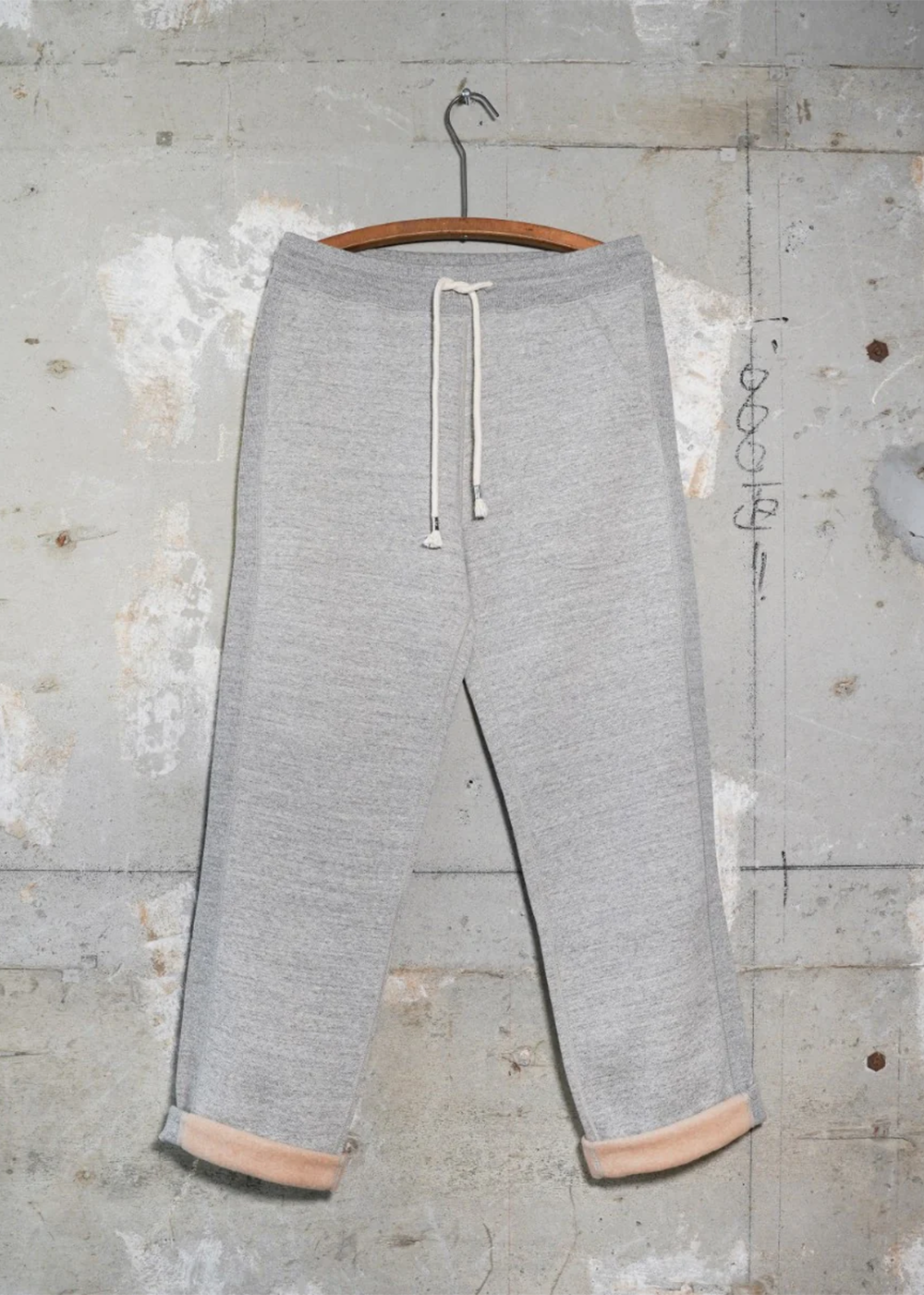 Sweatpants - Fleeced Foxfibre - Heather Grey - Wonder Looper Canada - Danali