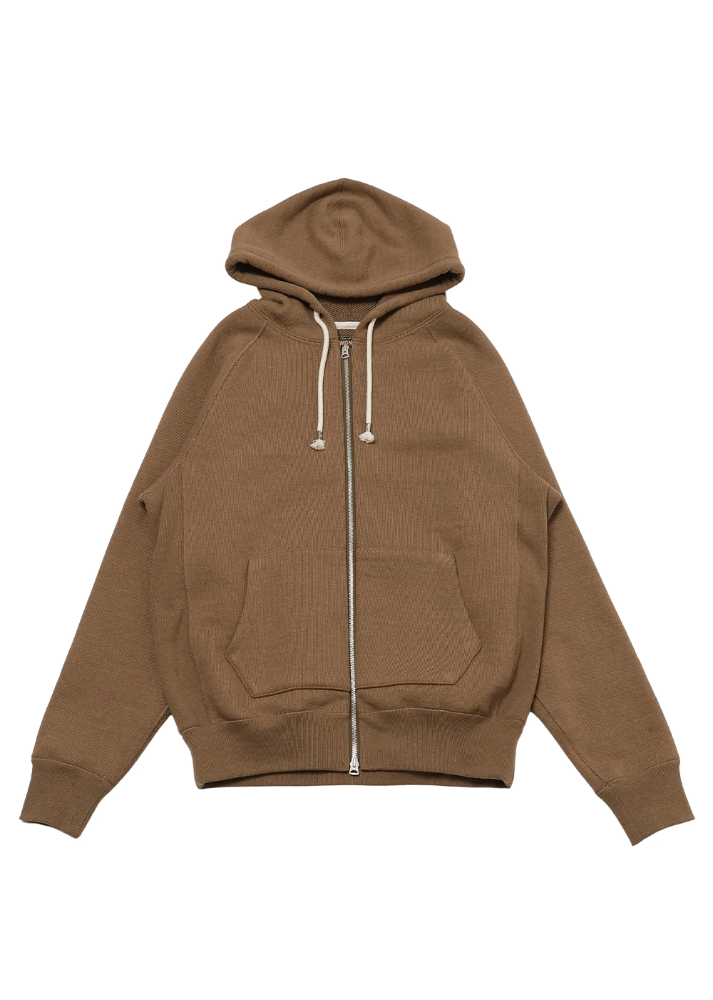 Zip Hoodie - Iron Mordant FoxFibre® Double Heavyweight French Terry - Wonder Looper Canada - Danali