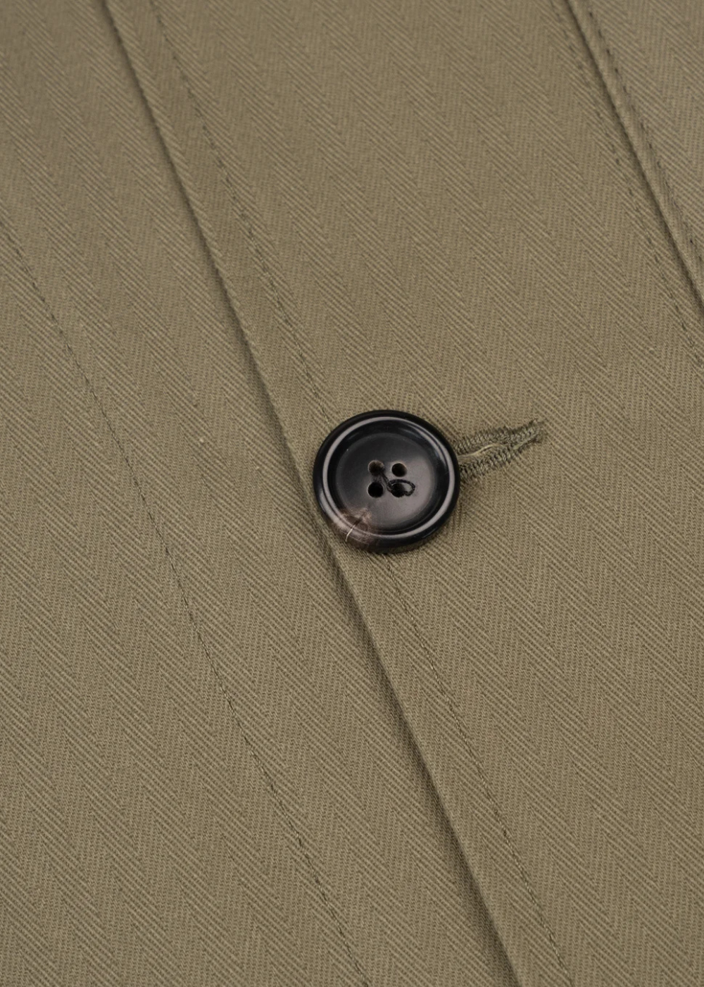 Utility Jacket - 1940s Military Organic Herringbone