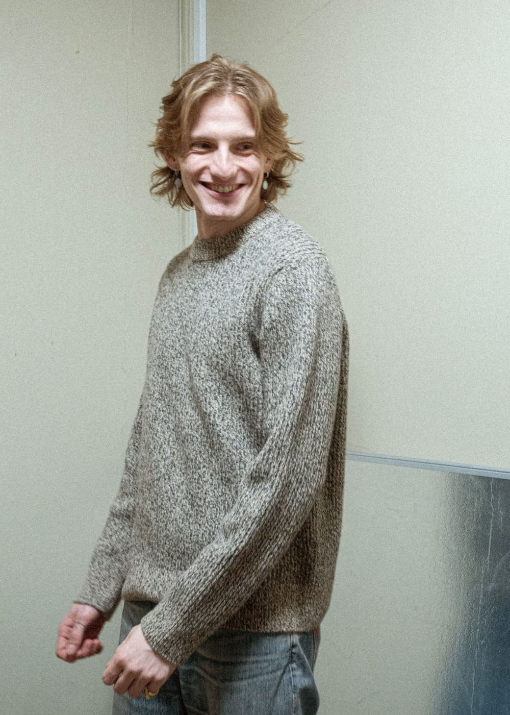 August Rib Wool Sweater