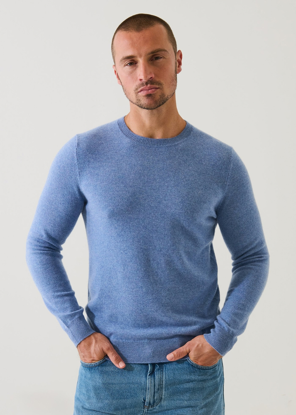 Nano Cashmere Crewneck Sweater