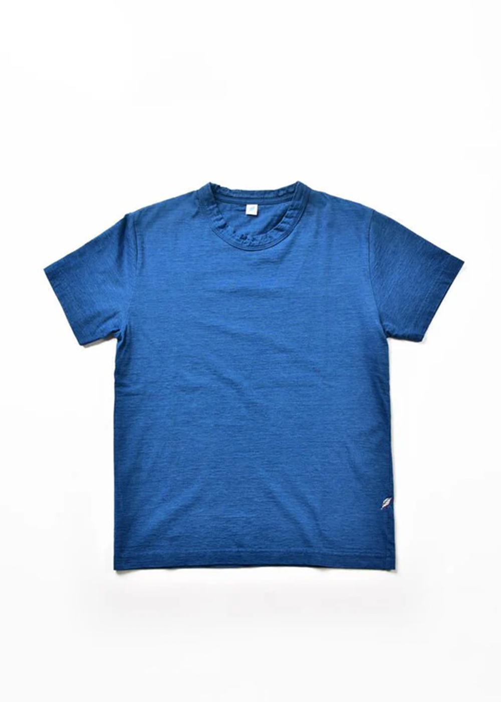 Indigo Dyed Crewneck T-Shirt