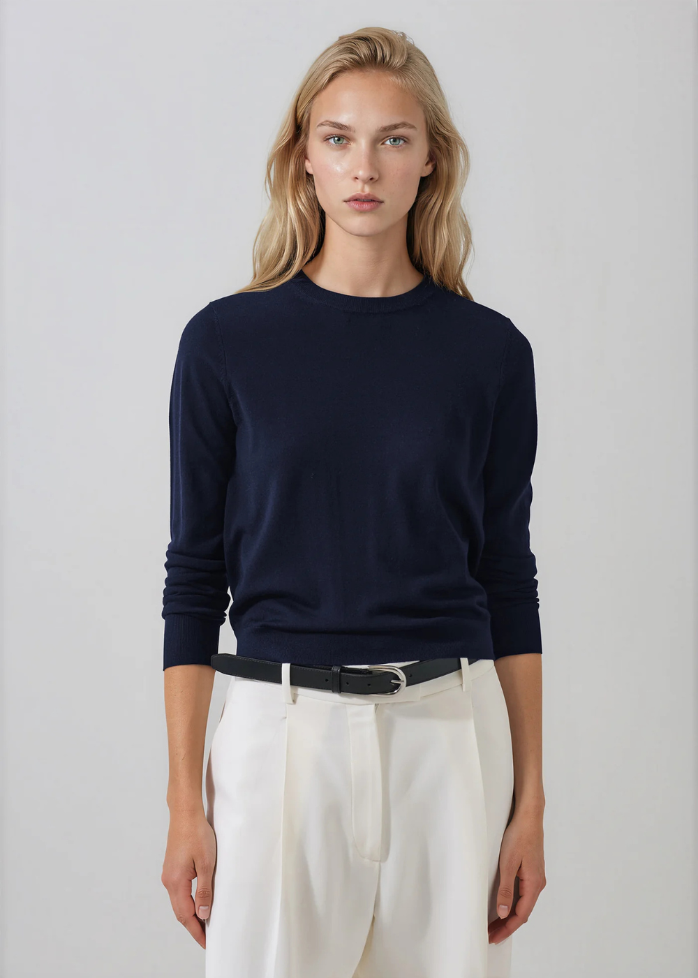 LS Extrafine Merino Classic Crew