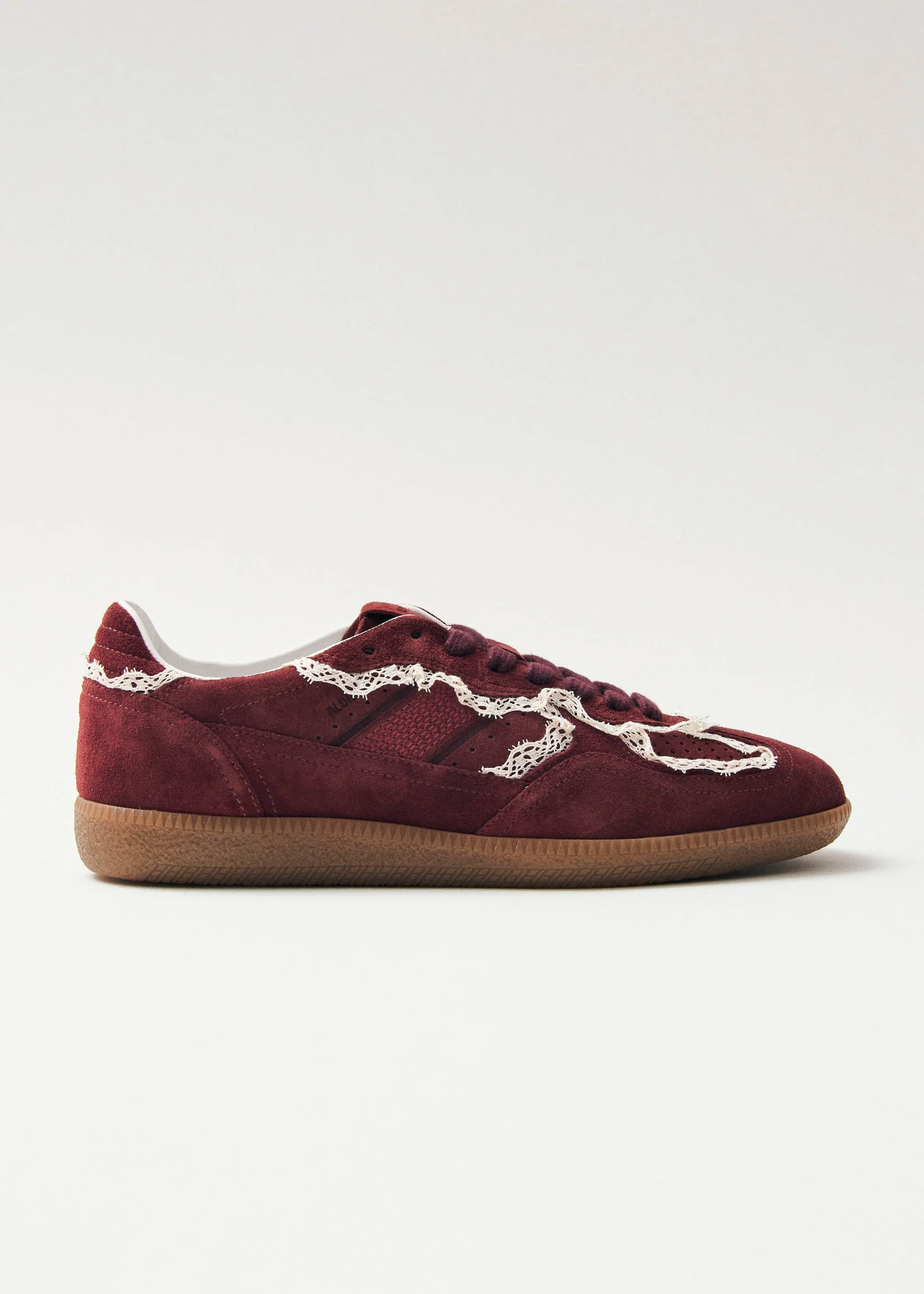 Tb. 490 Crochet Burgundy Leather Sneakers