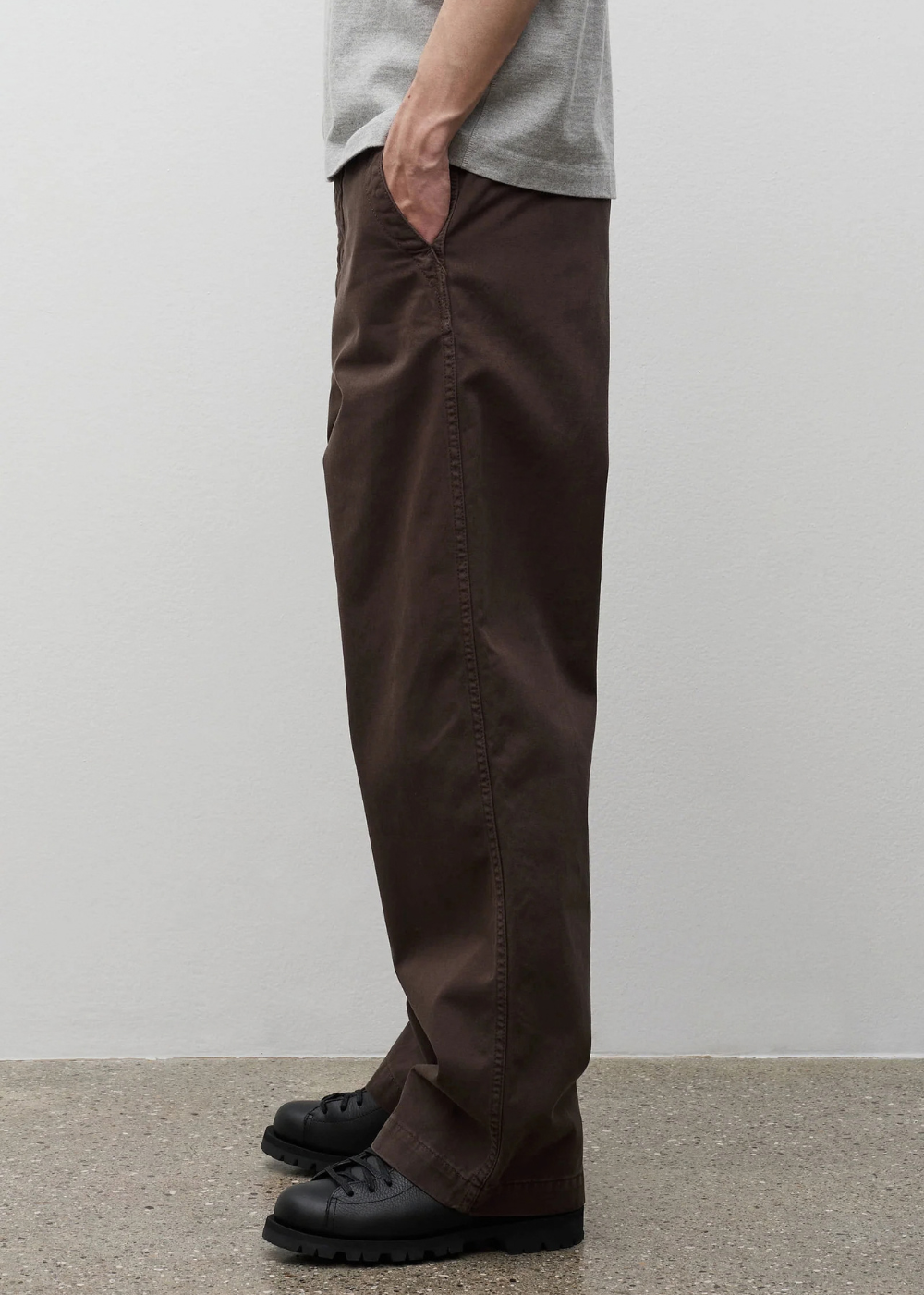 Nordmarka Broken Twill Wide Chino