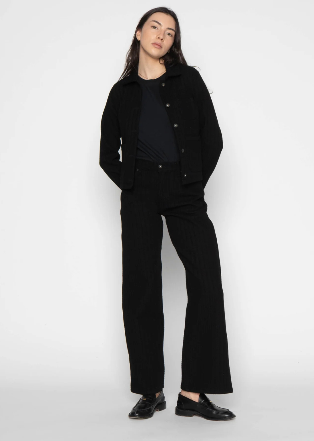 Gracie Jacket - Black Sugiaya
