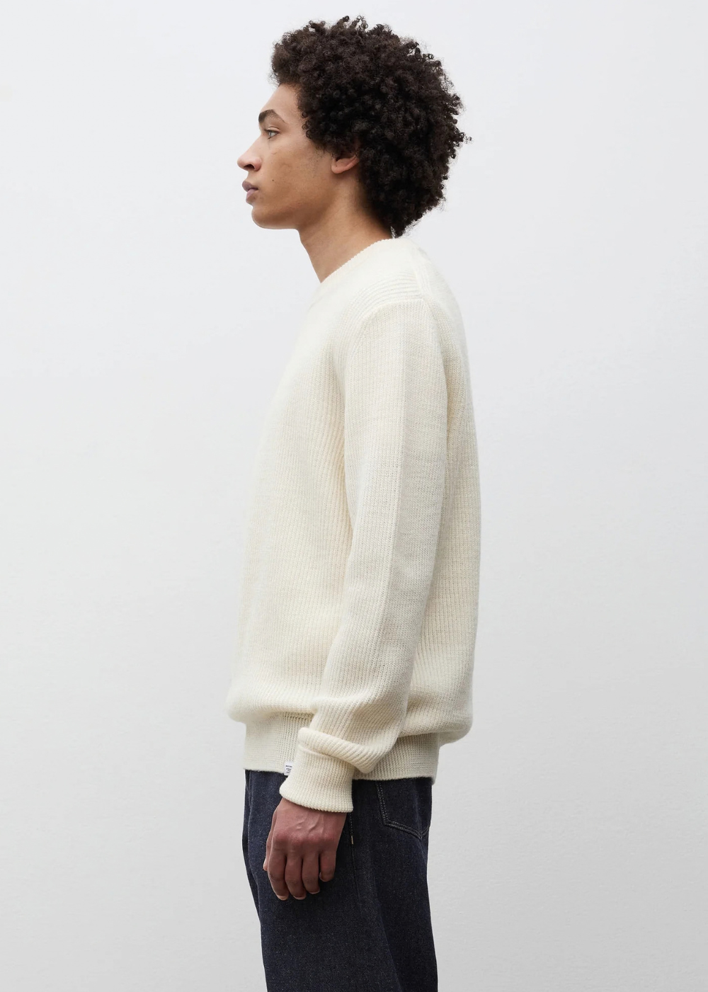 Henning Cotton Wool Rib Sweater