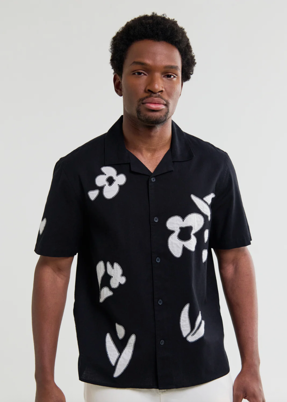 Didcot SS Shirt Abstract Applique