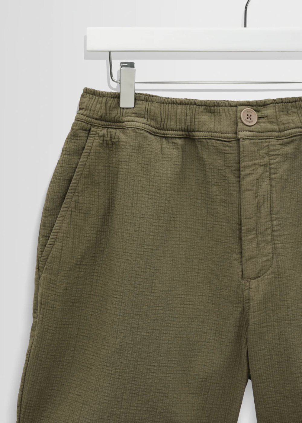 Kurt Short Cotton Linen Crinkle