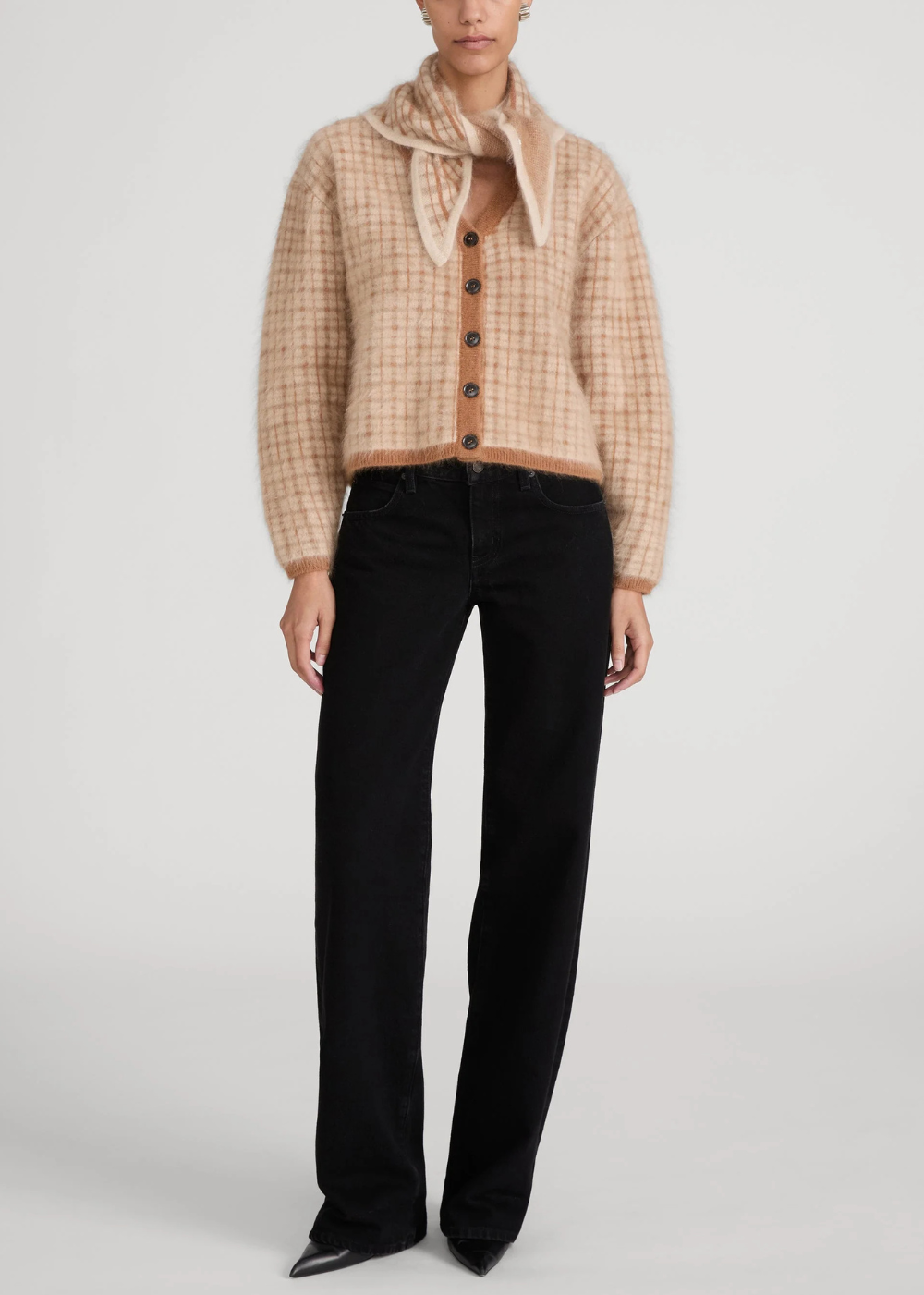 The Brushed Scholar Cardi