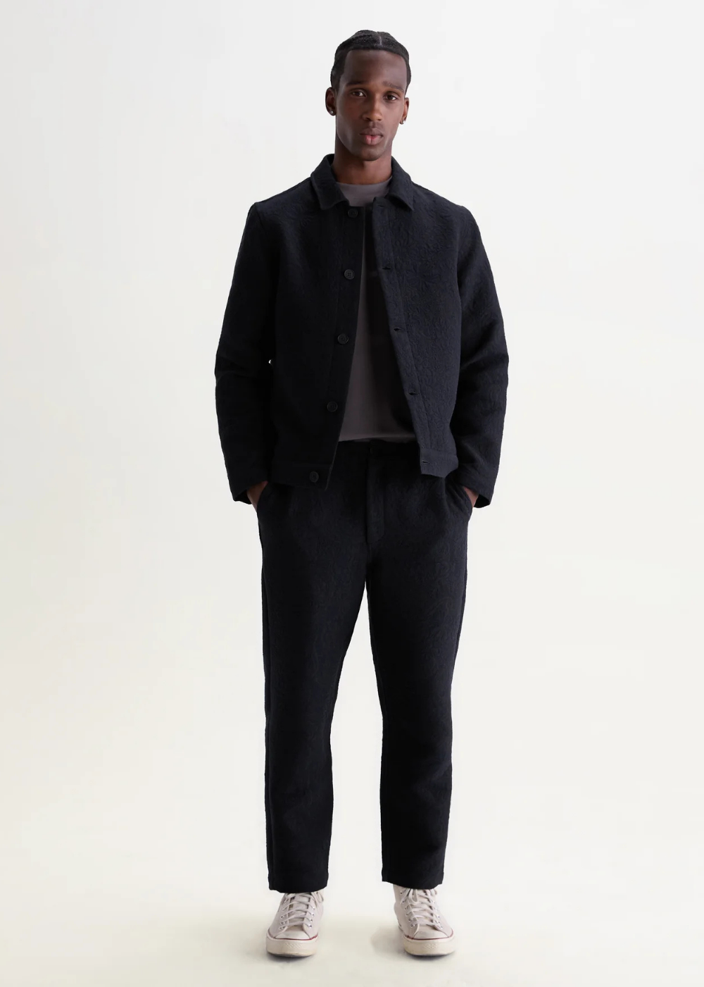 Iggy Jacket Tonal Jacquard