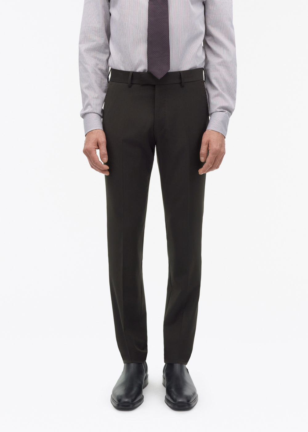 Tenuta Wool Plain Weave Trouser