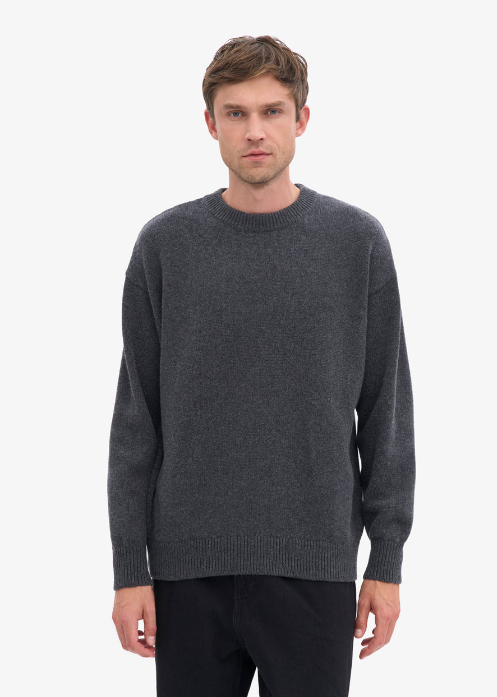 Oversized Merino Wool Crew
