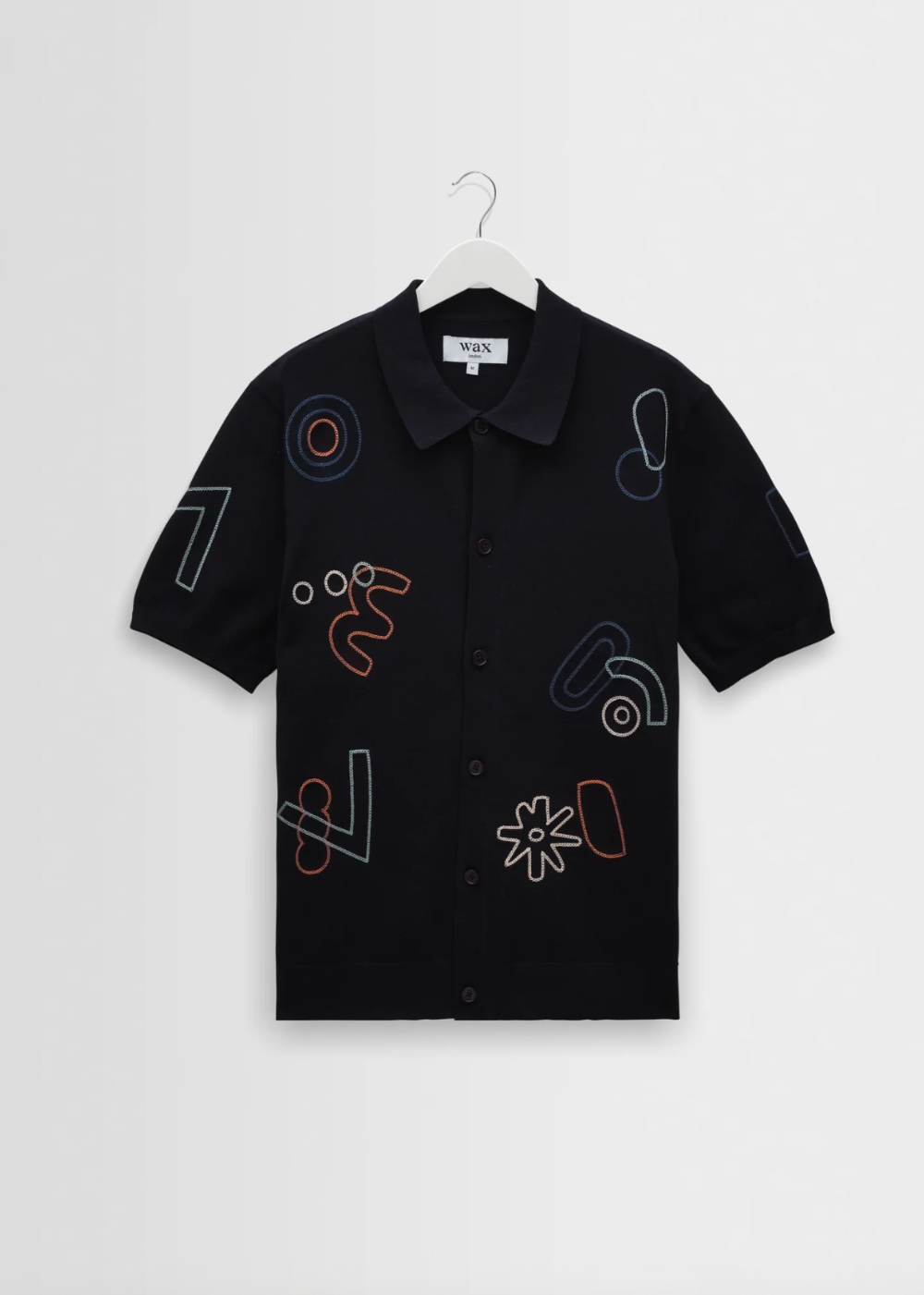 Tellaro SS Shirt Shapes Embroidery