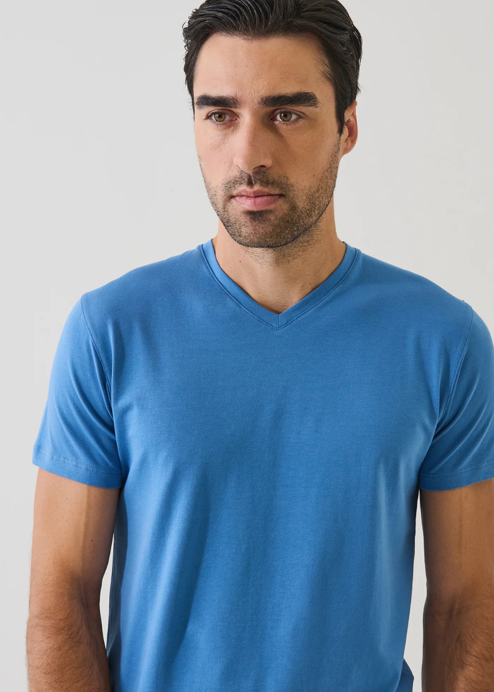 Pima Cotton V-Neck Tee