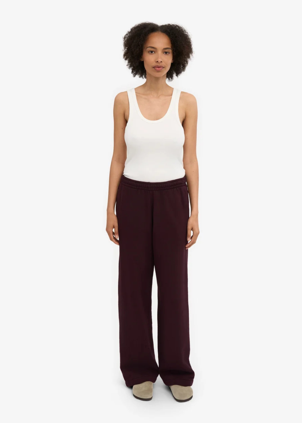 Organic Straight Leg Sweatpants