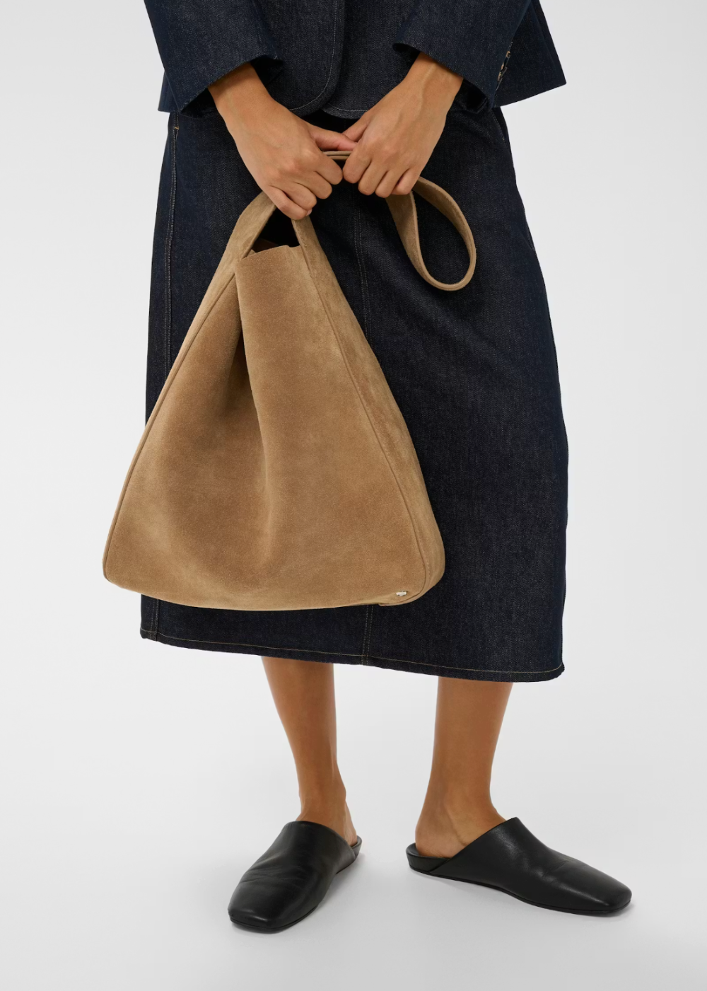 Avika Suede Bag