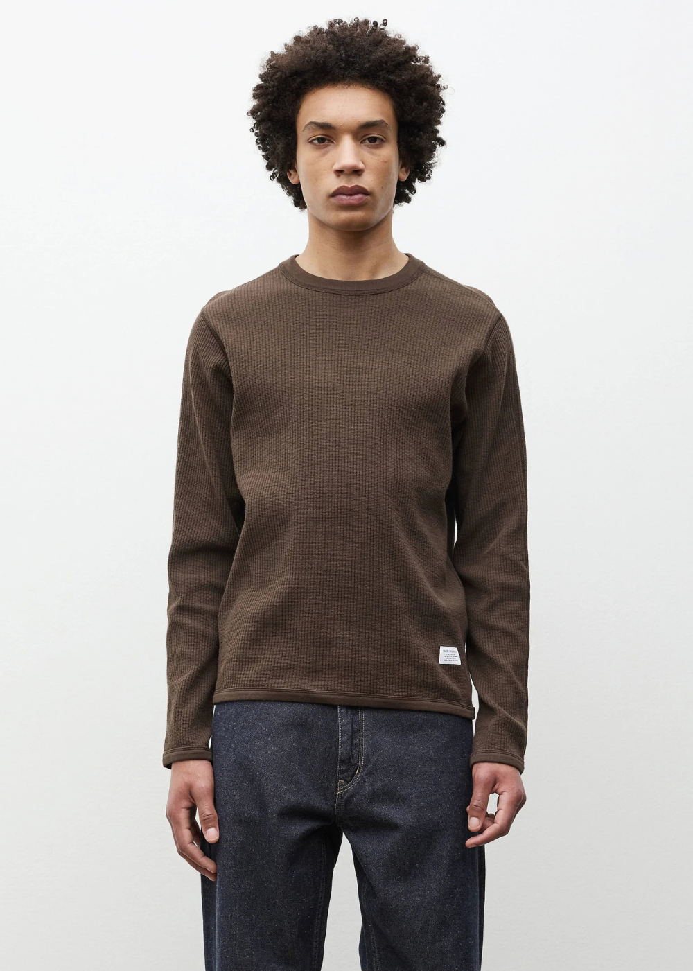 Stevns Cotton Hemp Military Rib LS T-Shirt