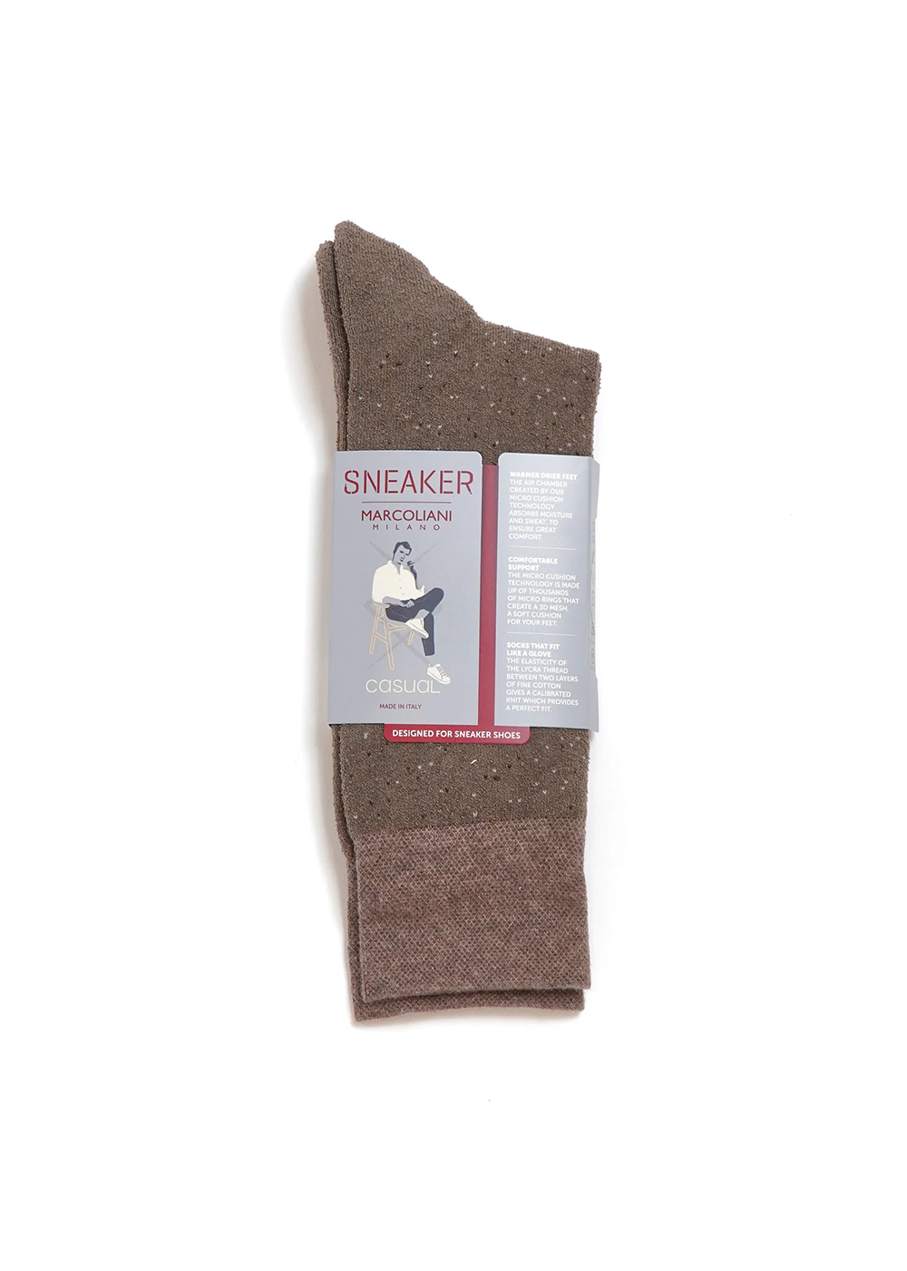 Pima Cotton Tweed Socks