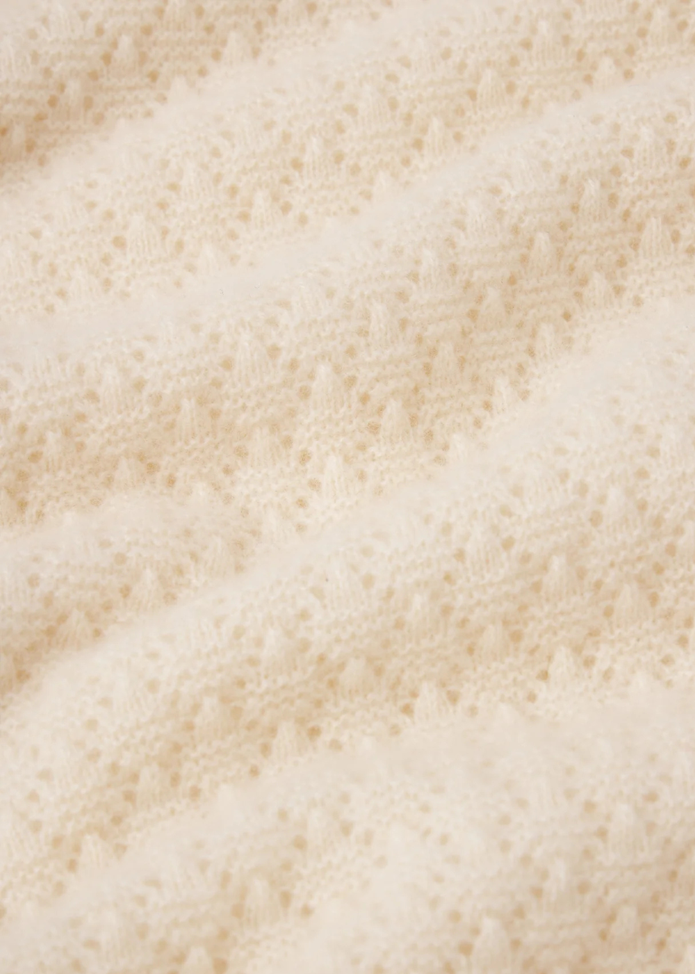 The Gathered Honeycomb Sweater