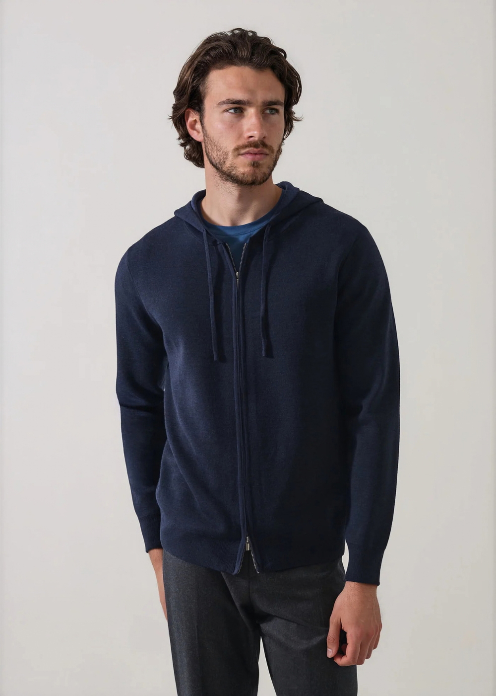 Double Face Full Zip Hoodie