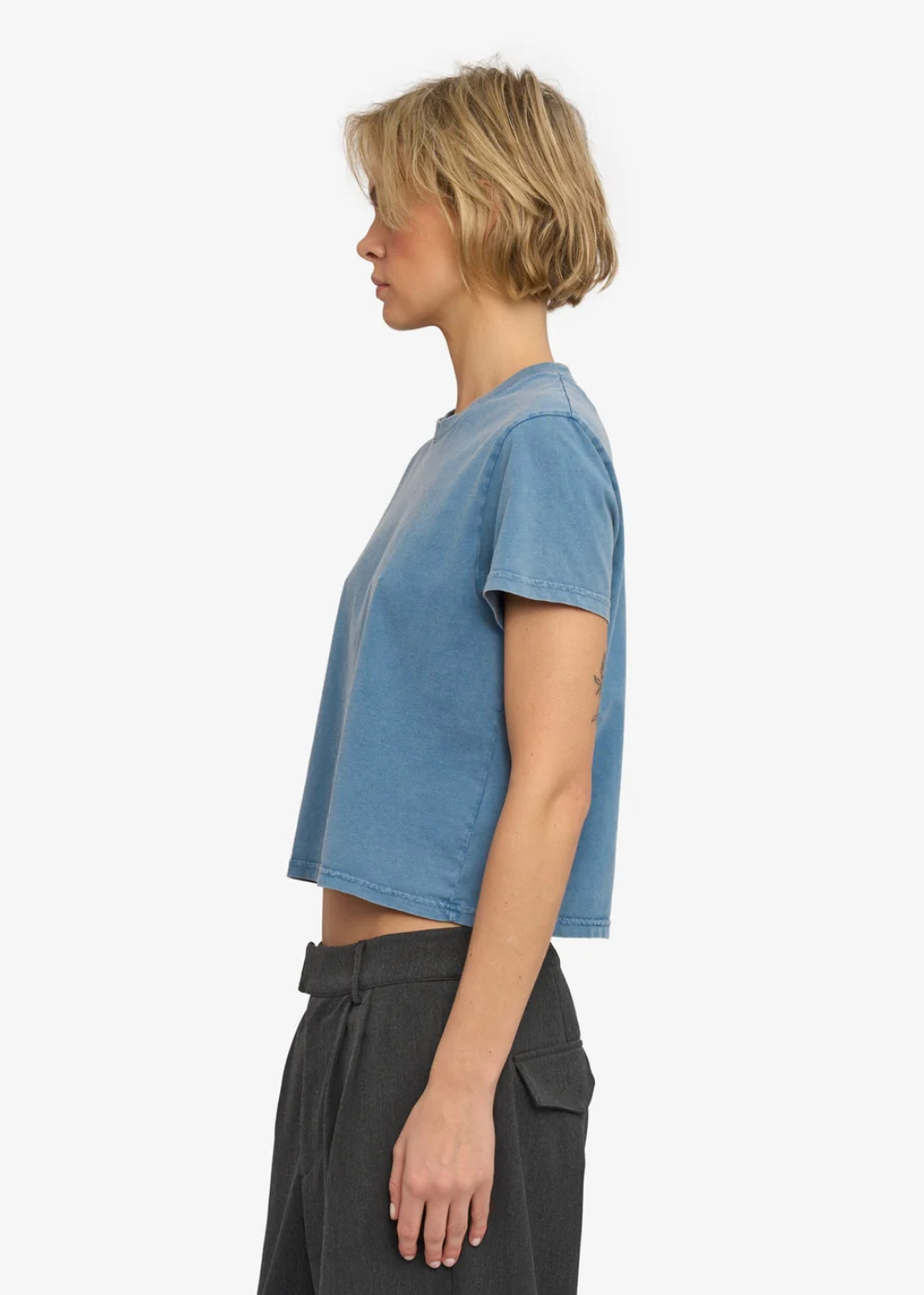 Organic Boxy Crop Tee