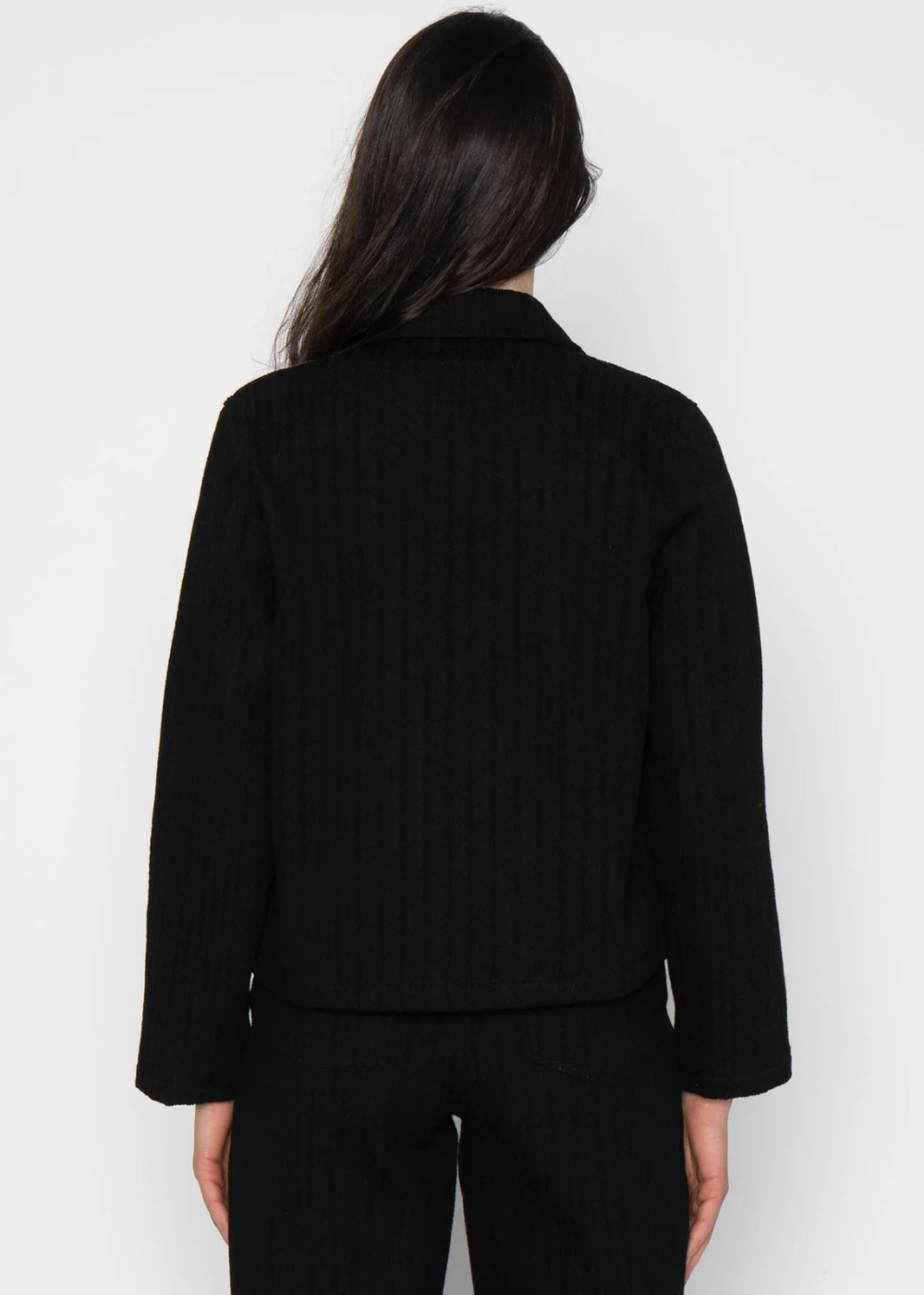 Gracie Jacket - Black Sugiaya