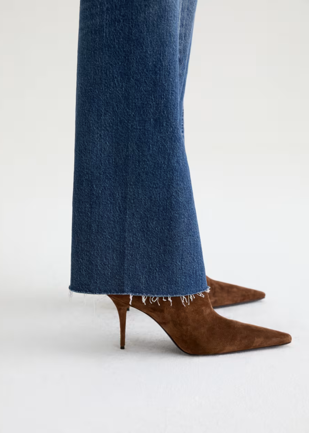 Sydney High Rise Stovepipe Split Seam Jean
