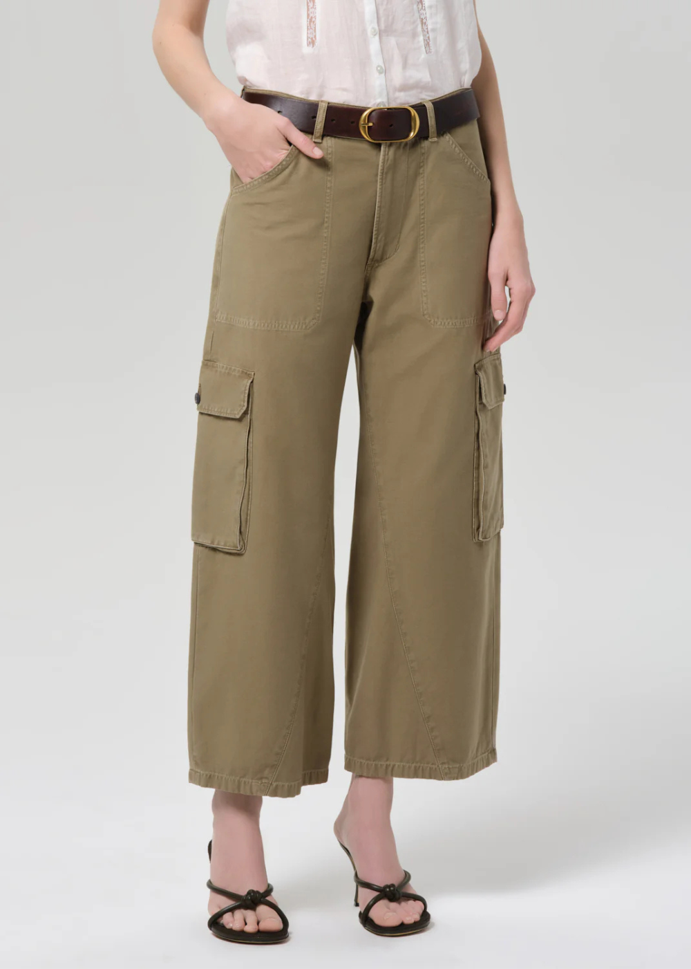 Thassos Twisted Seam Utility Pant