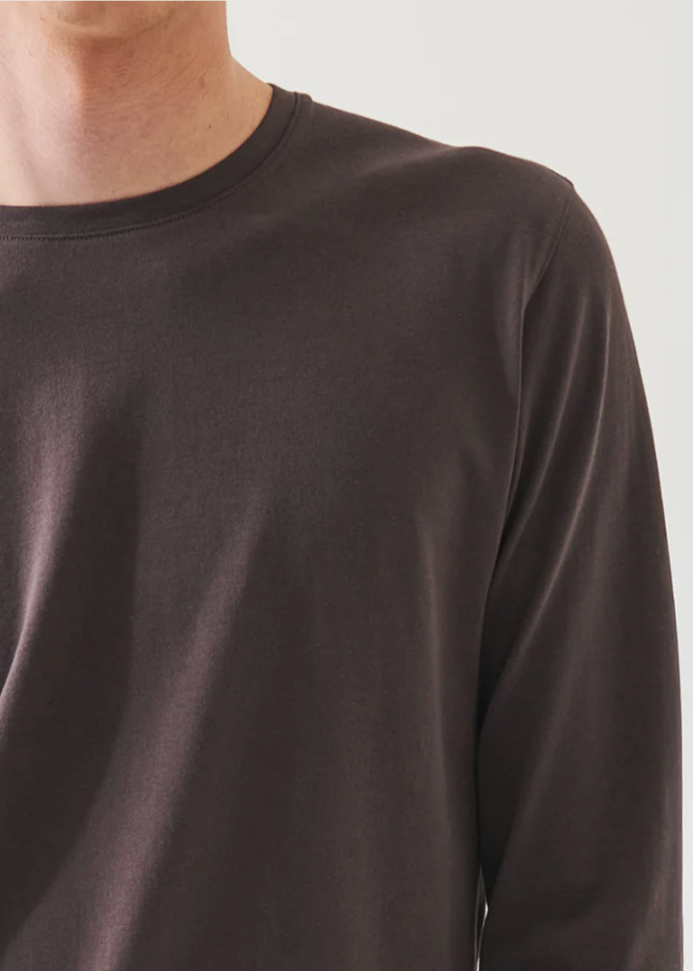 Iconic Pima Stretch Long Sleeve T-Shirt