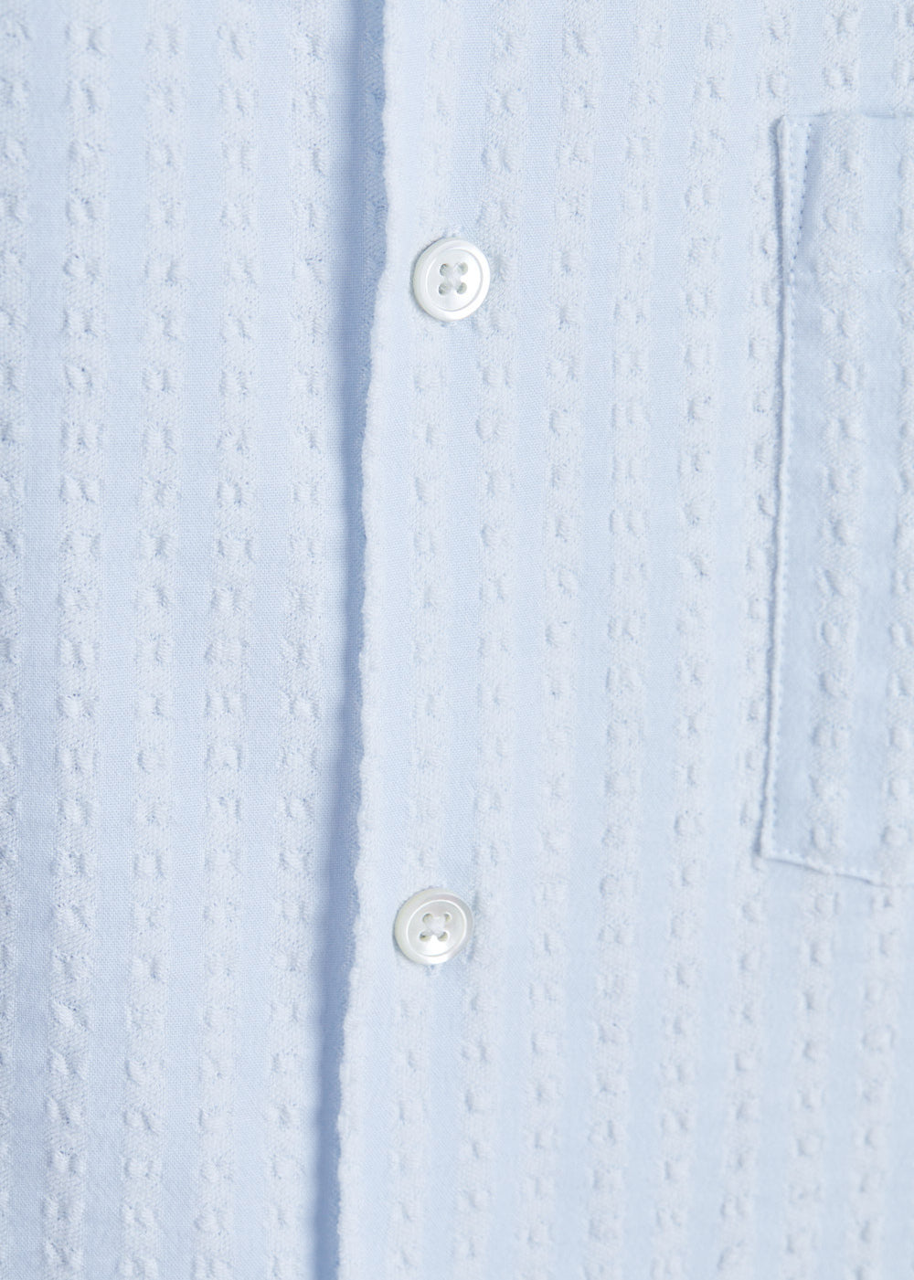 Jacquard Chambray Shirt - Light Blue - Portuguese Flannel - Danali