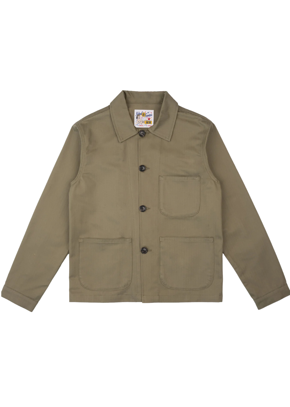 Utility Jacket - 1940s Military Organic Herringbone