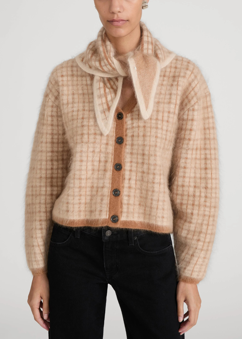 The Brushed Scholar Cardi