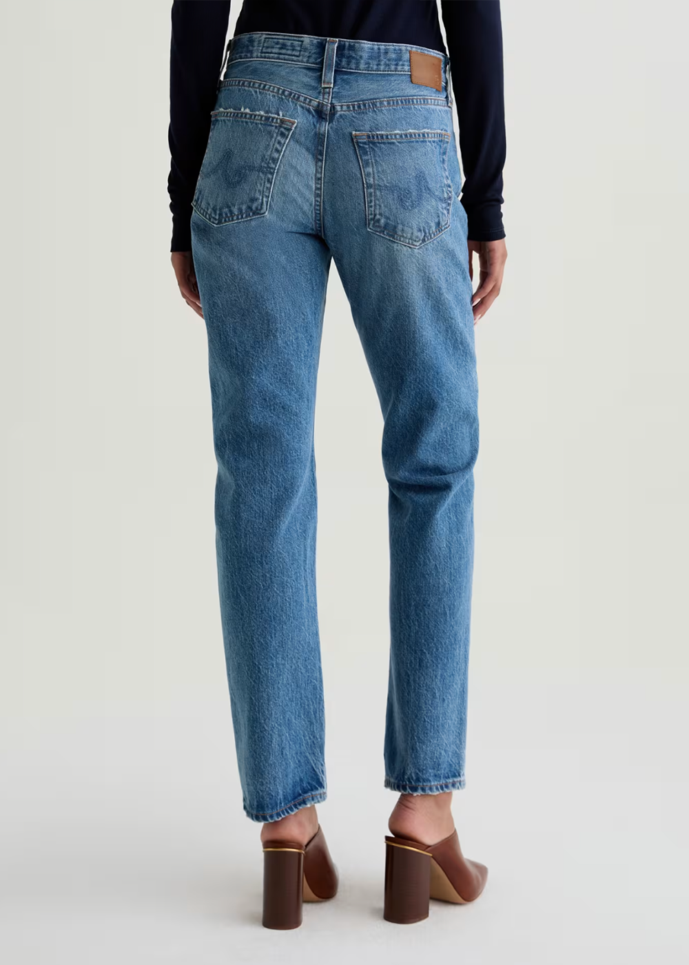 The Boyfriend Slim Straight Jean