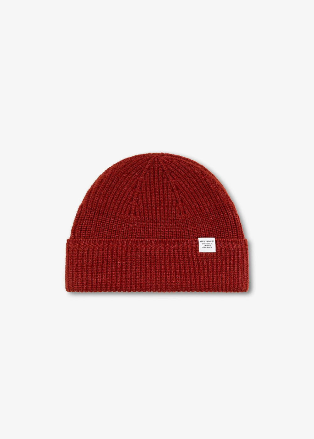 Wool Cotton Rib Beanie